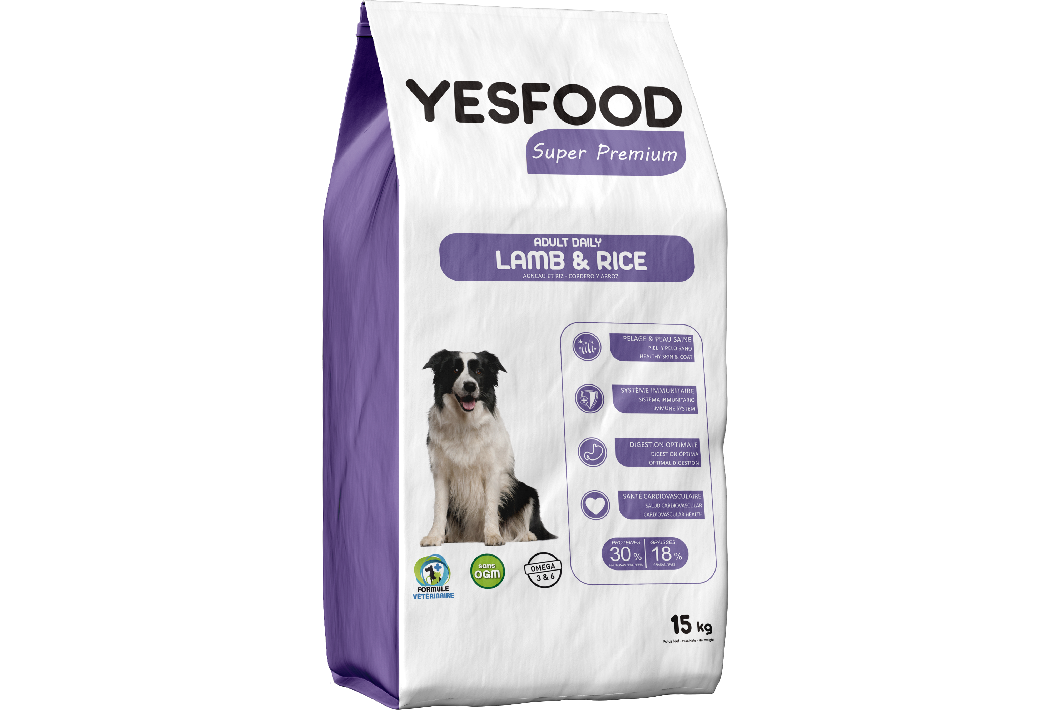 Mockup YESFOOD Super Premium - Lamb & Rice Mockup YESFOOD Super Premium - Lamb & Rice